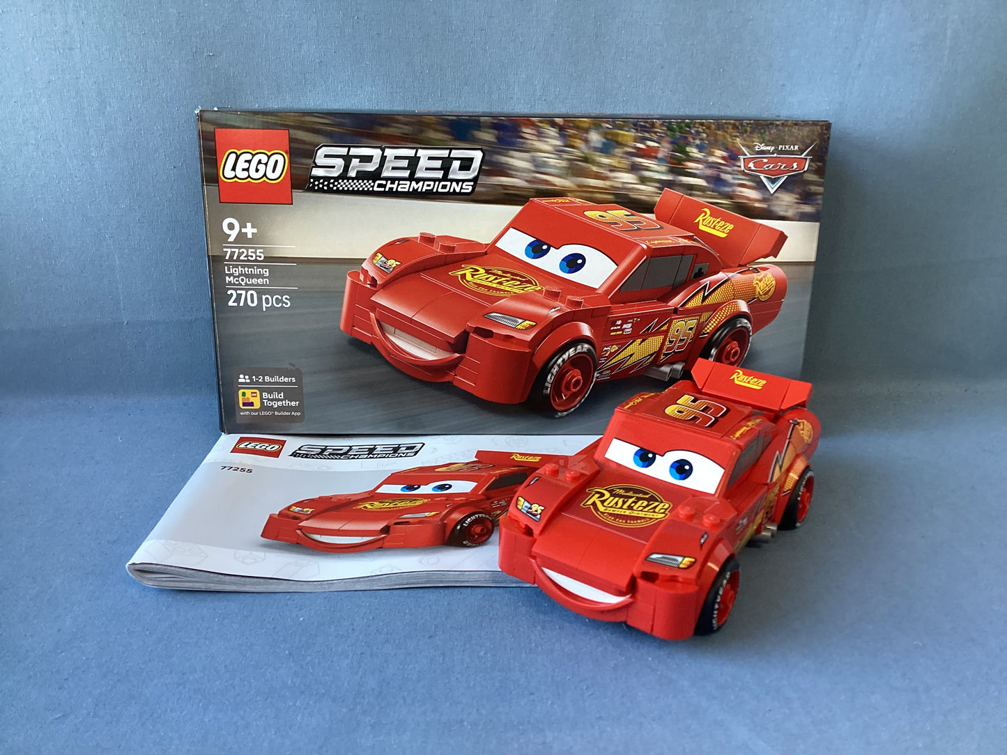 LEGO. Speed Champion. Lighting McQueen. 77255. Used.