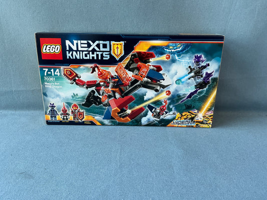 LEGO Nexo Knights. Macy’s Bot Drop Dragon. 70361. (Used)