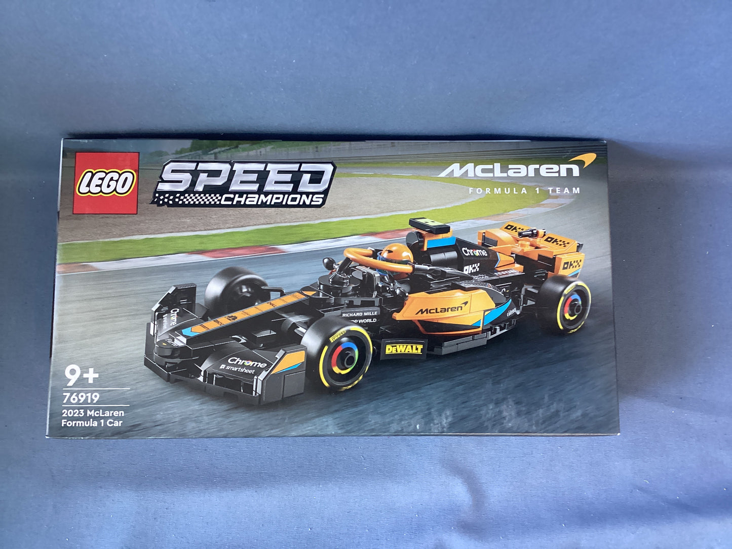 LEGO. Speed Champions. 2023 McLaren Formula 1 Car. 76919