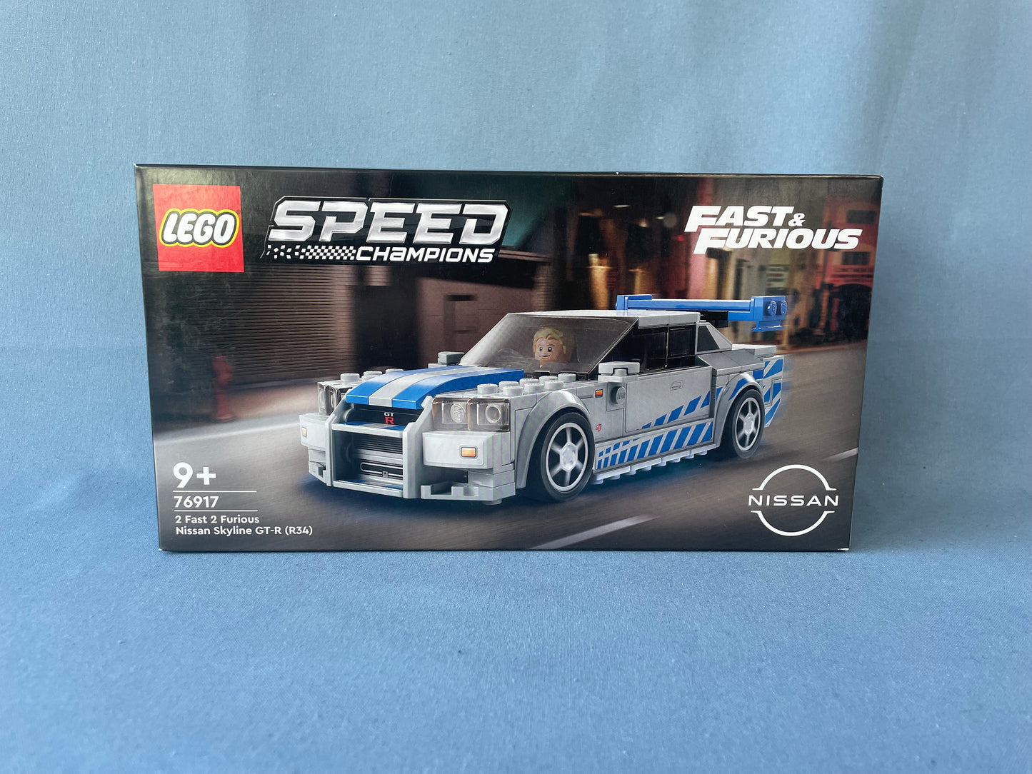 LEGO Speed Champions. 2 Fast 2 Furious Nissan Skyline GT-R (R34). 76917