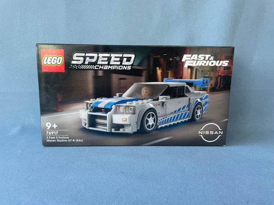 LEGO Speed Champions. 2 Fast 2 Furious Nissan Skyline GT-R (R34). 76917