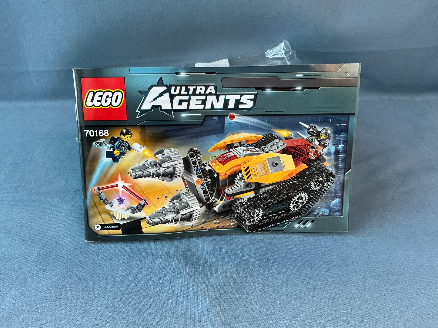 LEGO Ultra Agents. Drilled Diamond Job. 70168. Used