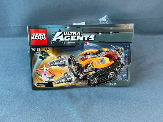LEGO Ultra Agents. Drilled Diamond Job. 70168. Used