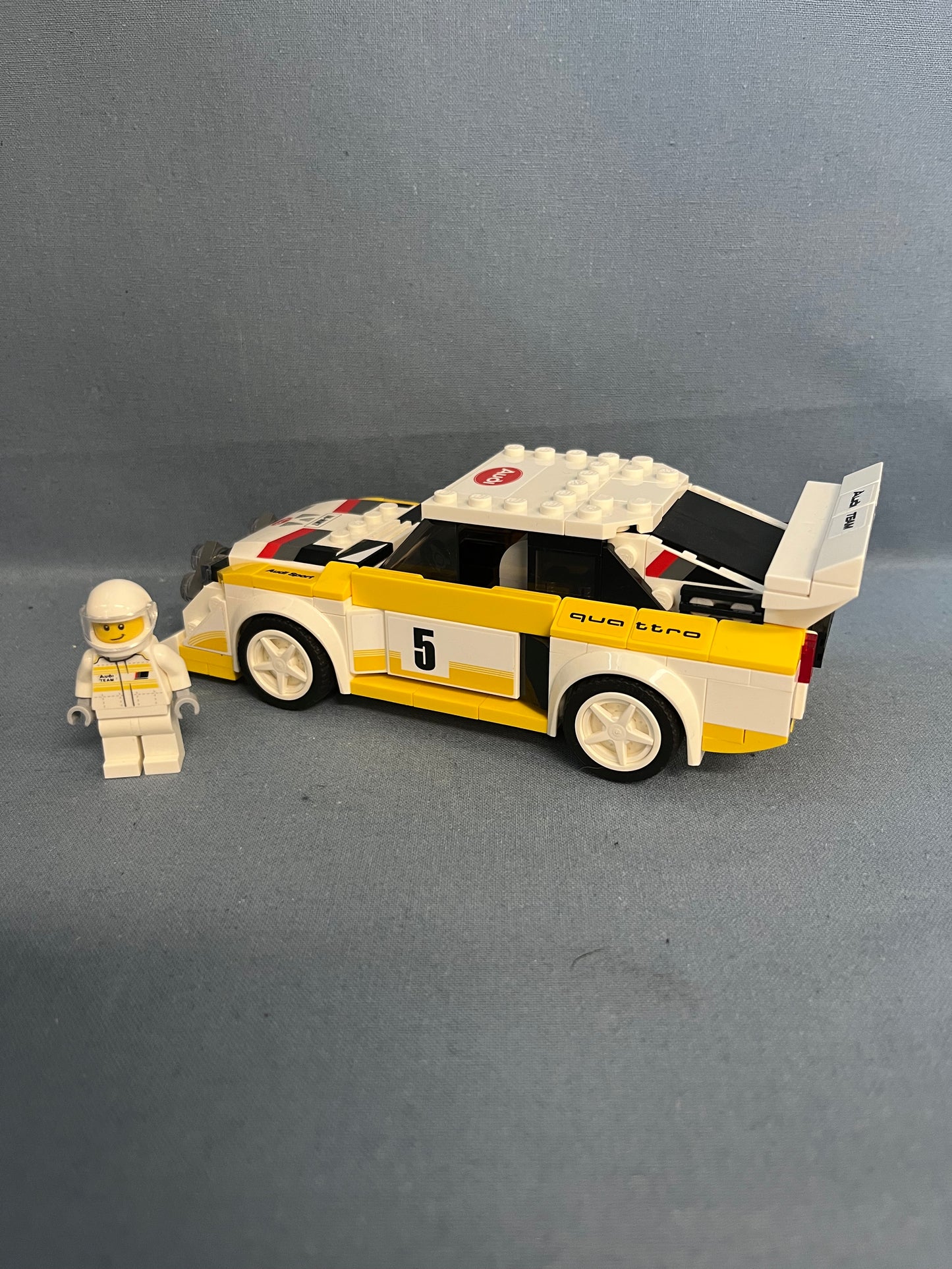 LEGO. Speed Champions. 1985 Audi Sport Quattro S1. 76897. Used.