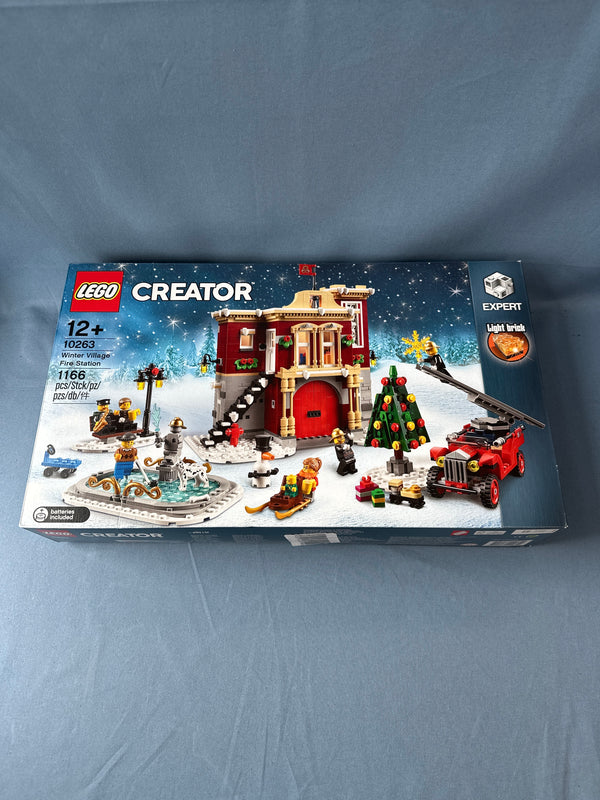 LEGO Creator. Winter Village Fire Station. 10263 – Brick Evolution