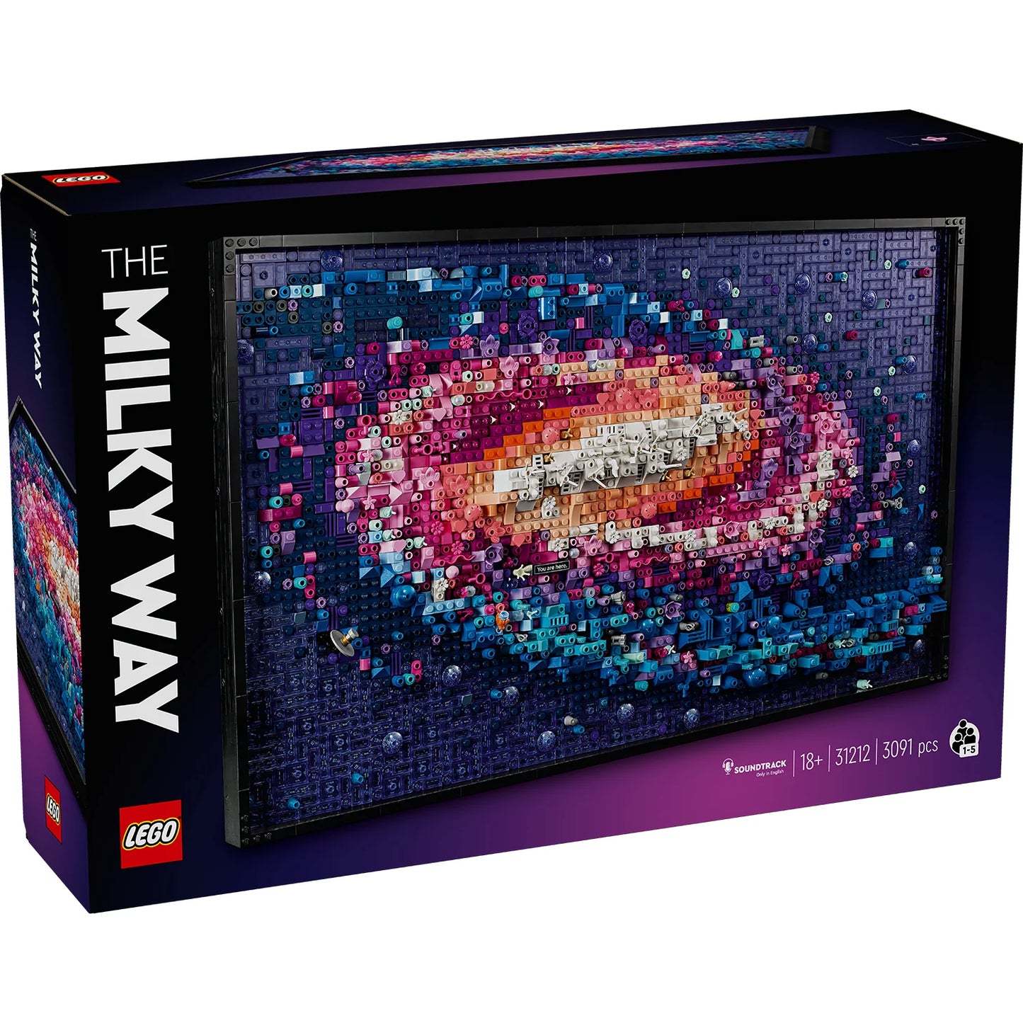 LEGO Art. The Milky Way Galaxy. 31212.