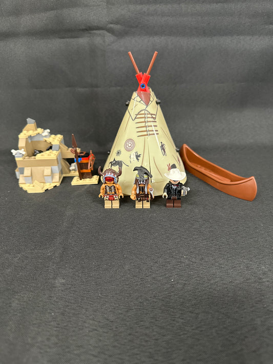 LEGO The Lone Ranger. Comanche Camp. 79107. Used.