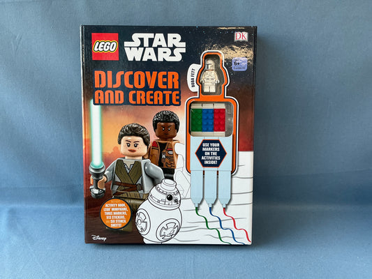 LEGO Star Wars book. Discover and Create.