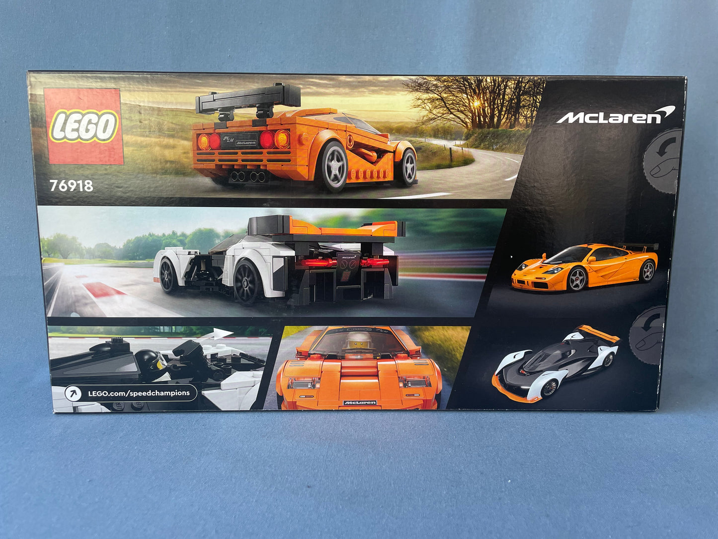 LEGO Speed Champions. McLaren Solus & F1 LM. 76918.