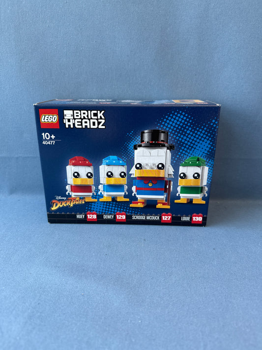 LEGO Brick Headz. Scrooge McDuck, Huey, Dewey & Louie. 40477
