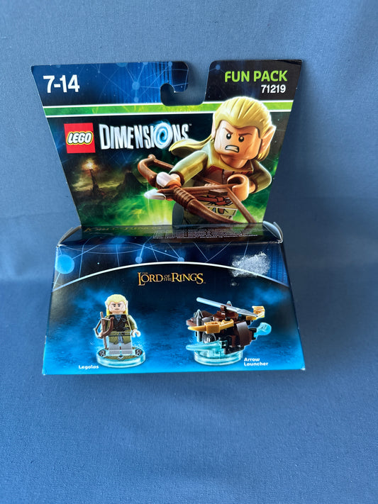 LEGO Dimensions. Fun Pack - The Lord of the Rings (Legolas and Arrow Launcher). 71219