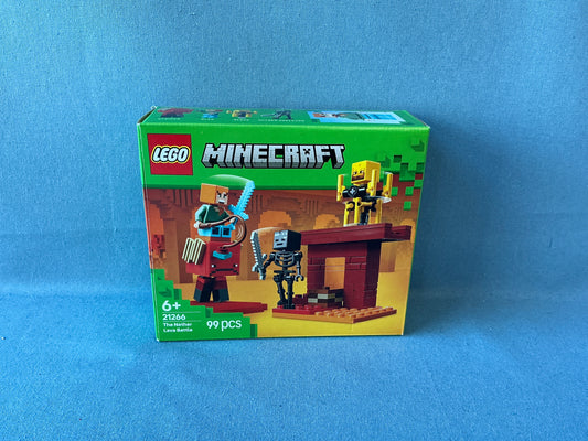 LEGO Minecraft. The Nether Lava Battle. 21266. Used