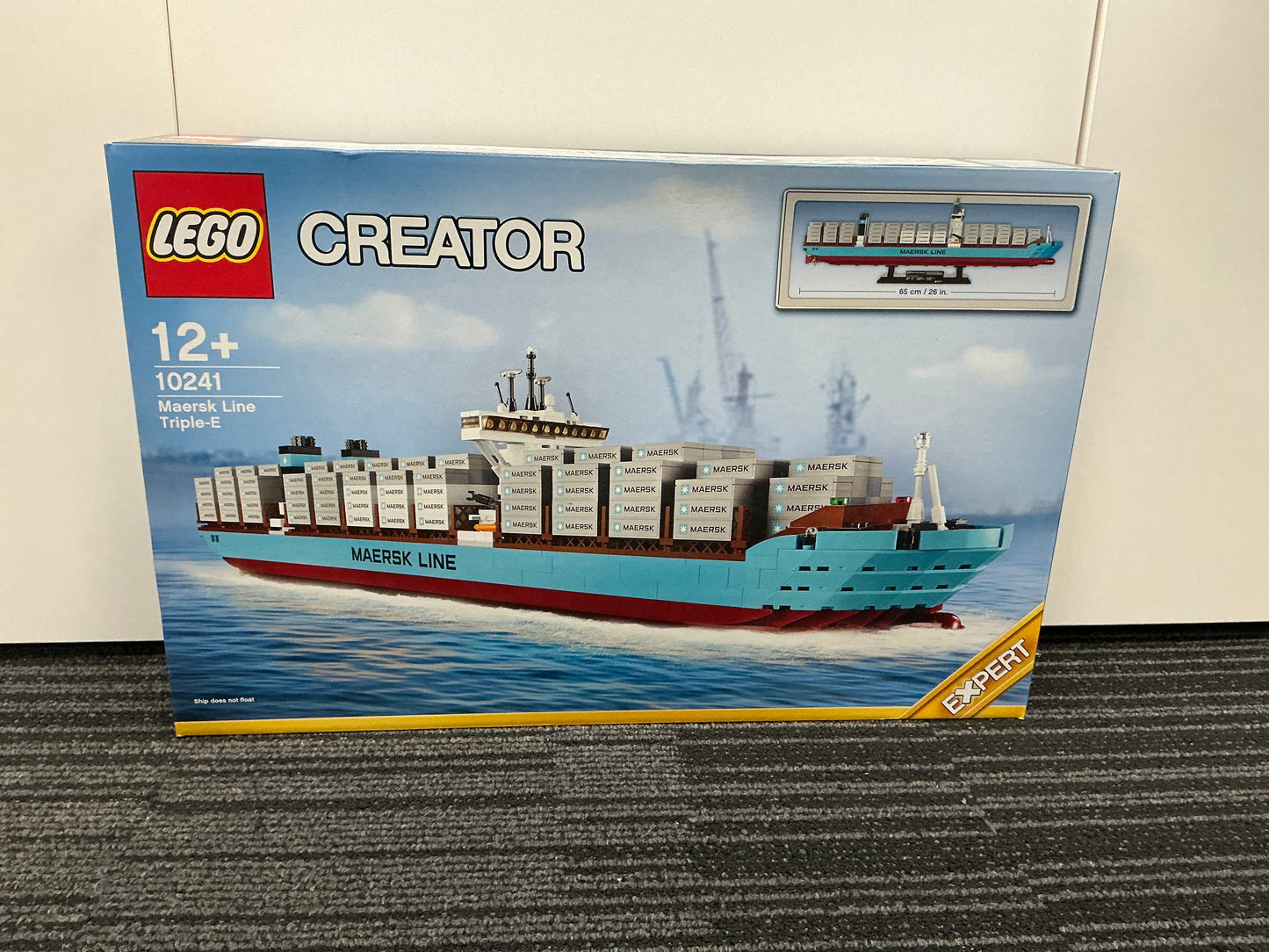 LEGO Creator expert.  Maresk Line Triple E. 10241