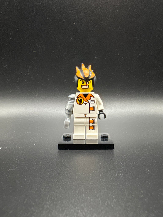 LEGO Agents Minifigure. Dr. Inferno. agt013a