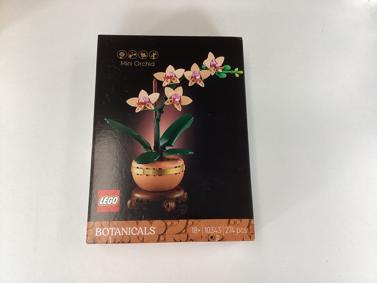 LEGO Botanicals. Mini orchid. 10343. New