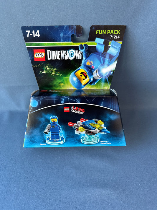 LEGO Dimensions. Fun Pack - The LEGO Movie (Benny and Benny’s Spaceship). 71214