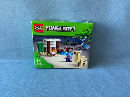 LEGO Minecraft. Steve’s Desert Expedition. 21251. Used
