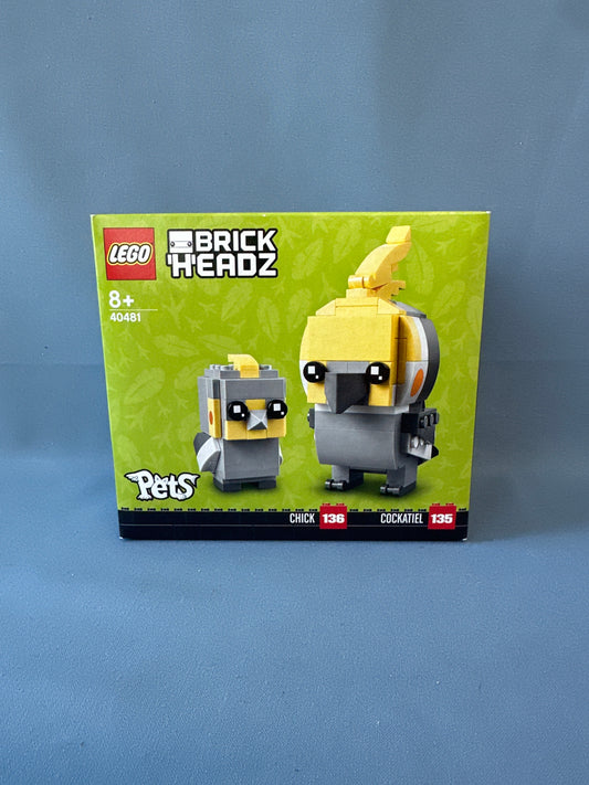 LEGO Brick Headz. Chick and Cockatiel. 40481