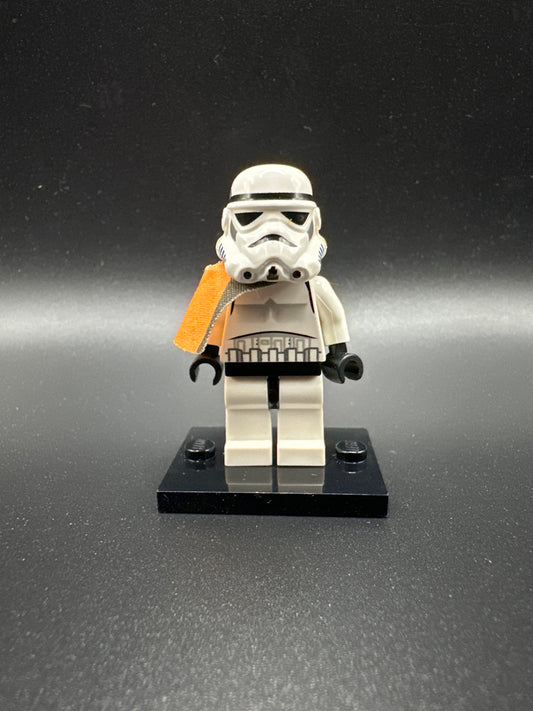 LEGO Star Wars Minifigure. Sandtrooper dotted mouth pattern. sw0190a
