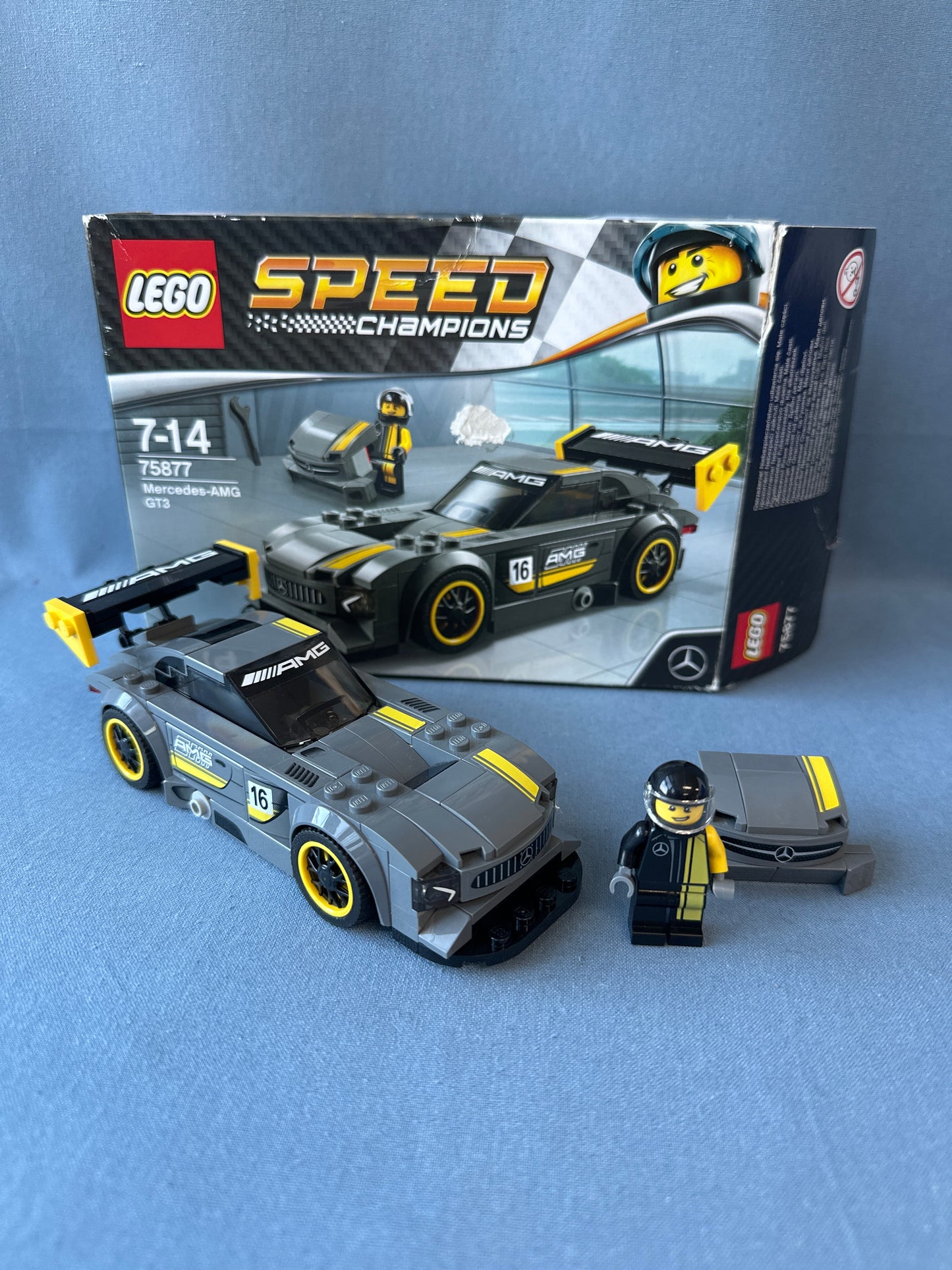LEGO Speed Champions. Mercedes AMG GT3. 75877. (Used)