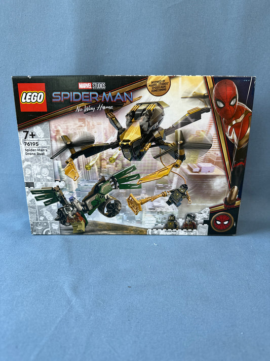 LEGO Super Heroes. Spider Man’s Drone Duel. 76195