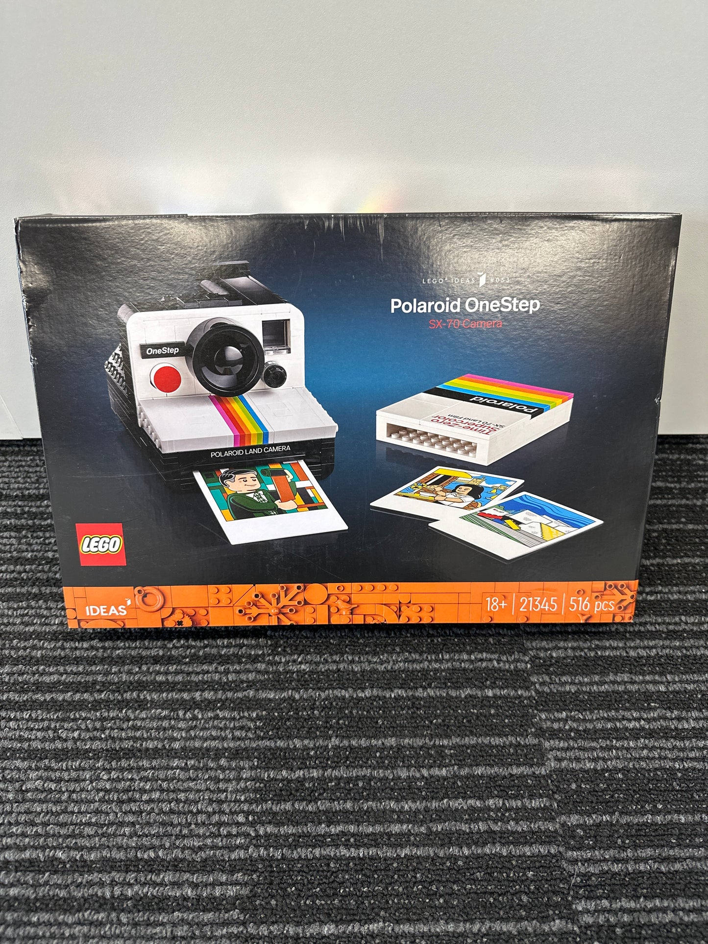 LEGO ideas. Polaroid SX 70 Camera. 21345. New