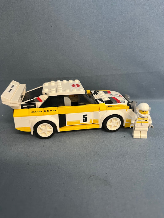 LEGO. Speed Champions. 1985 Audi Sport Quattro S1. 76897. Used.