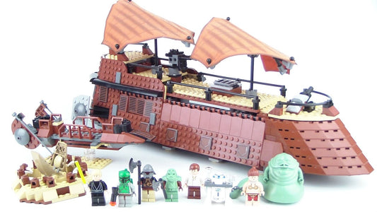 Jabba's Sail Barge. Set 6210. Used