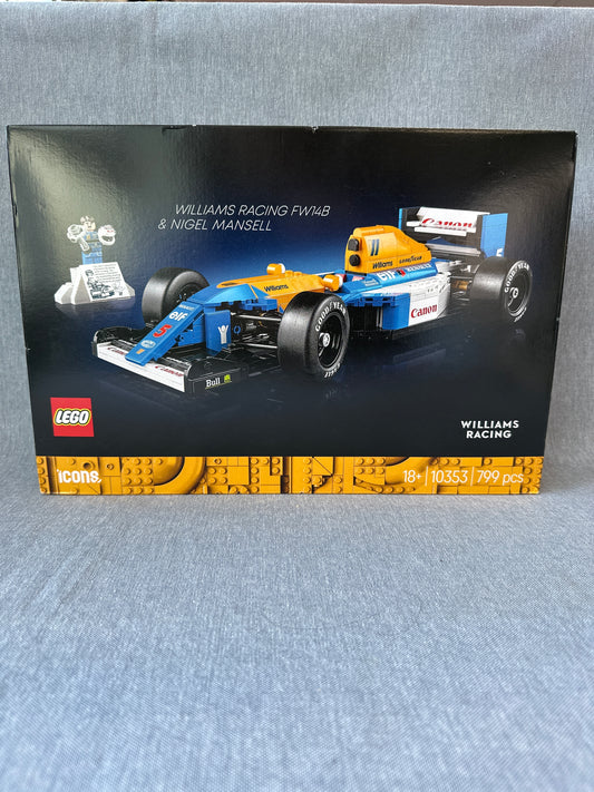 LEGO icons. Williams Racing FW14B & Nigel Mansell. 10353