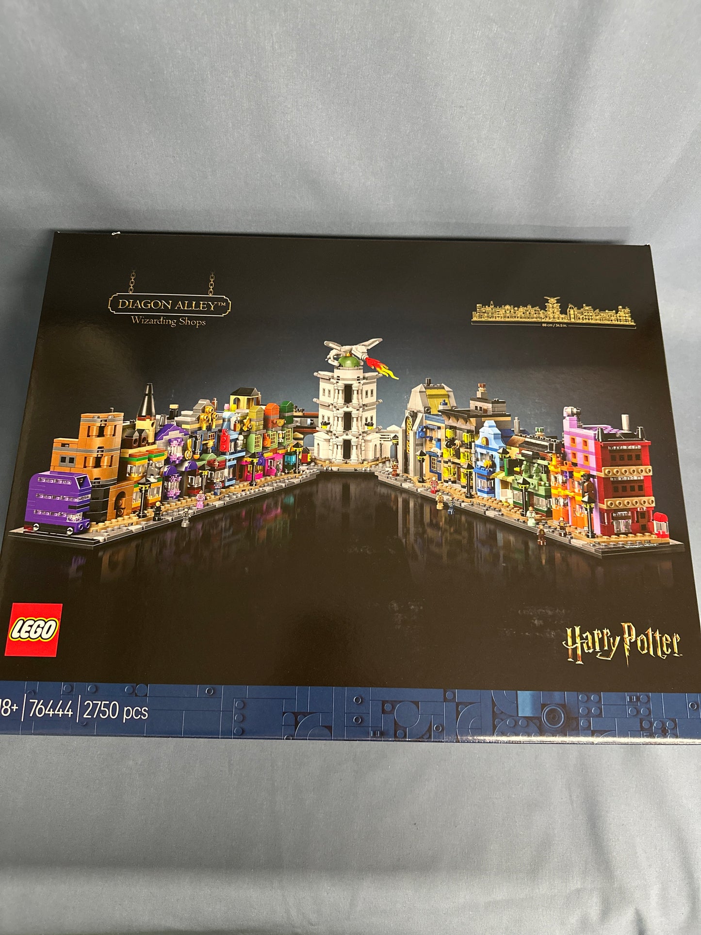 LEGO Harry Potter. Diagon Alley Wizarding Shops. 76444