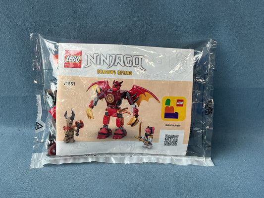 LEGO Ninjago. Kai's Dragon Mech Battle Pack. 71851. (Used)