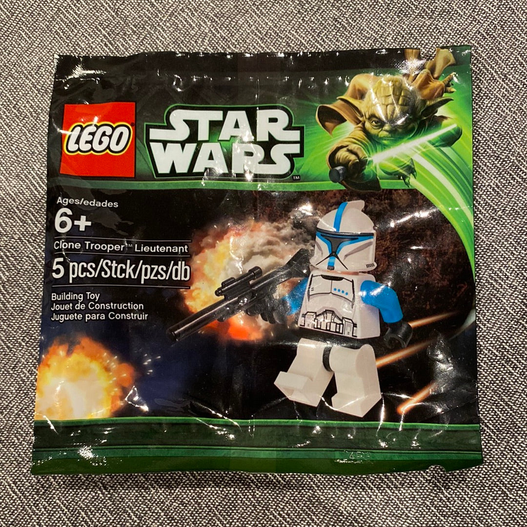 Clone trooper lieutenant polybag. New. 5001709