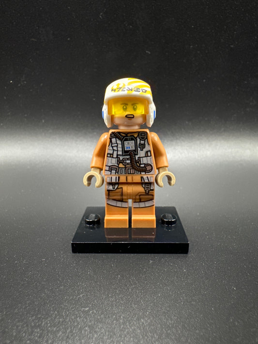 LEGO Star Wars Minifigure. Resistance Bomber Pilot. sw0861