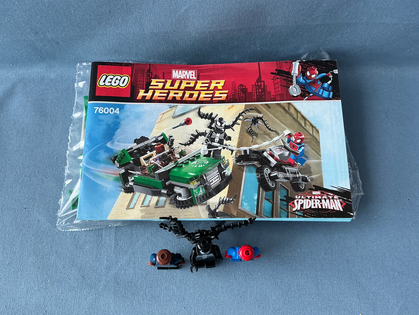 LEGO Spider-Man. Spider-Man: Spider Cycle Chase. 76004. (Used)