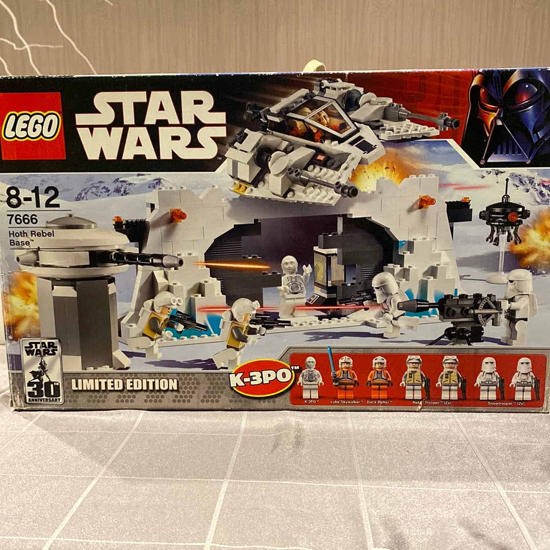 Hoth Rebel Base. Limited Edition. 7666. Used