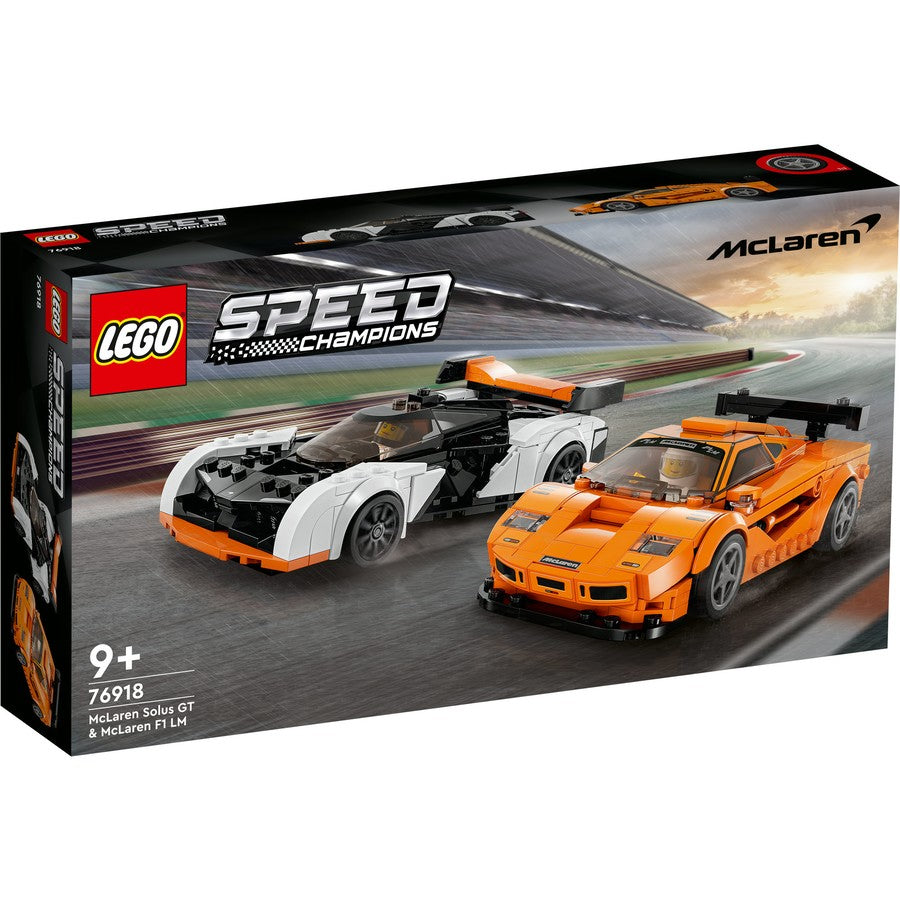 McLaren Solus & F1 LM. Set 76918. New