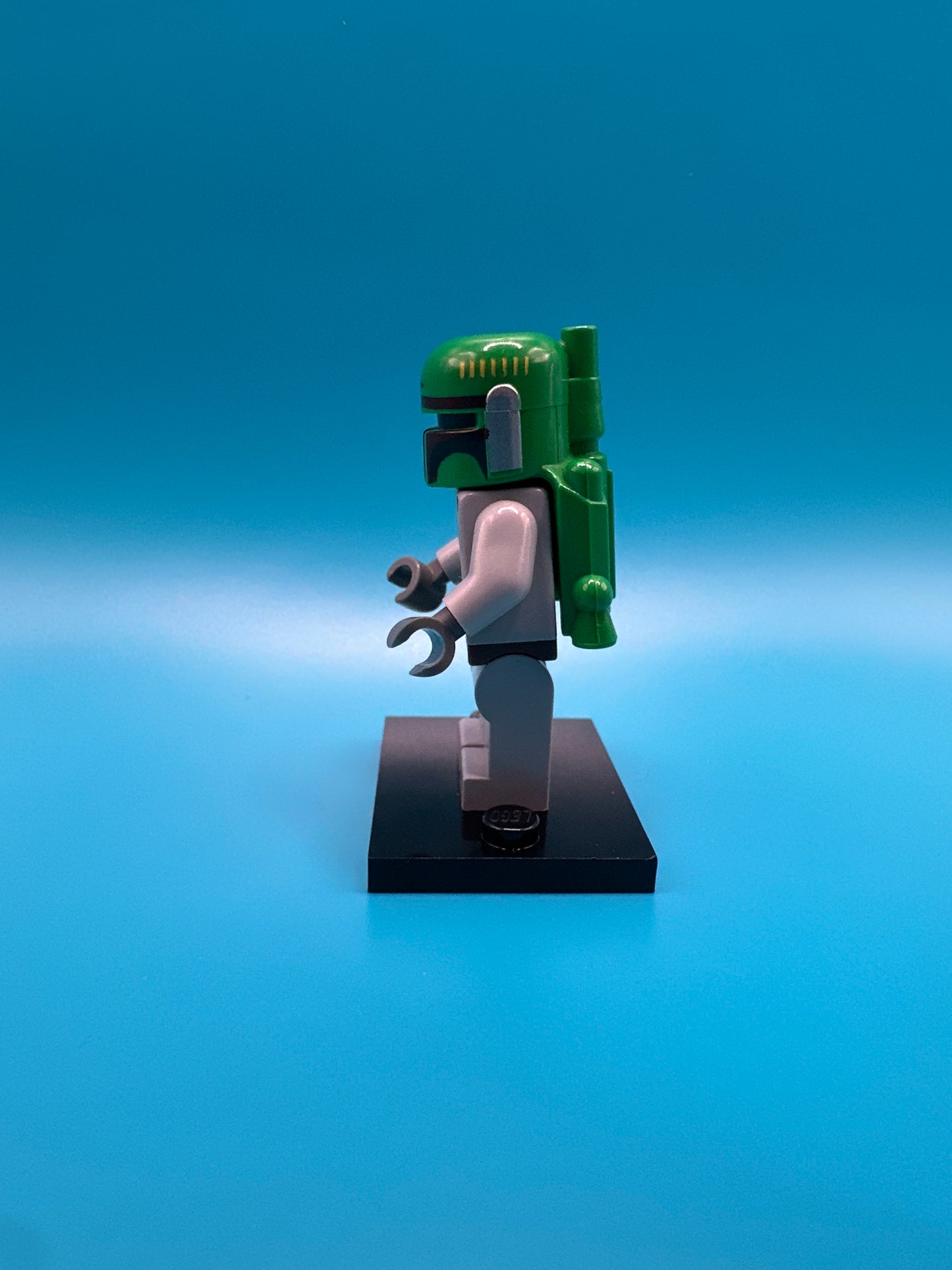 LEGO Star Wars Minifigure. Boba Fett (blueish grey). sw0002a
