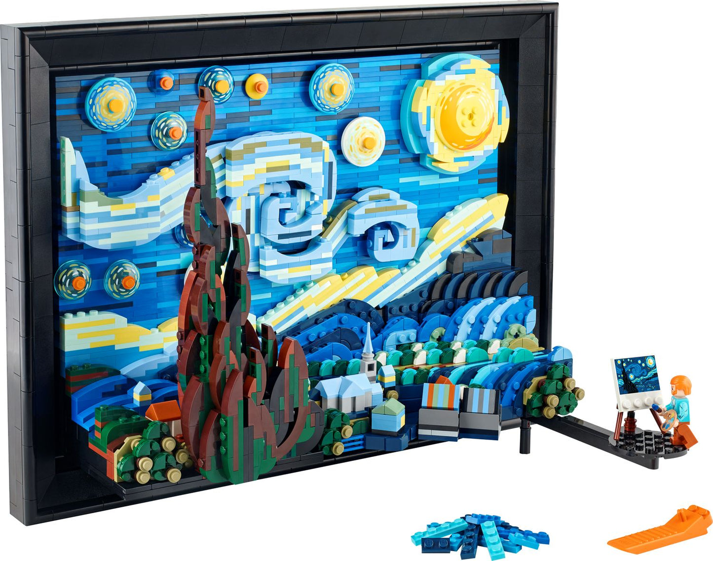 LEGO Ideas. The Starry Night (Vincent van Gogh). 21333. (Used)