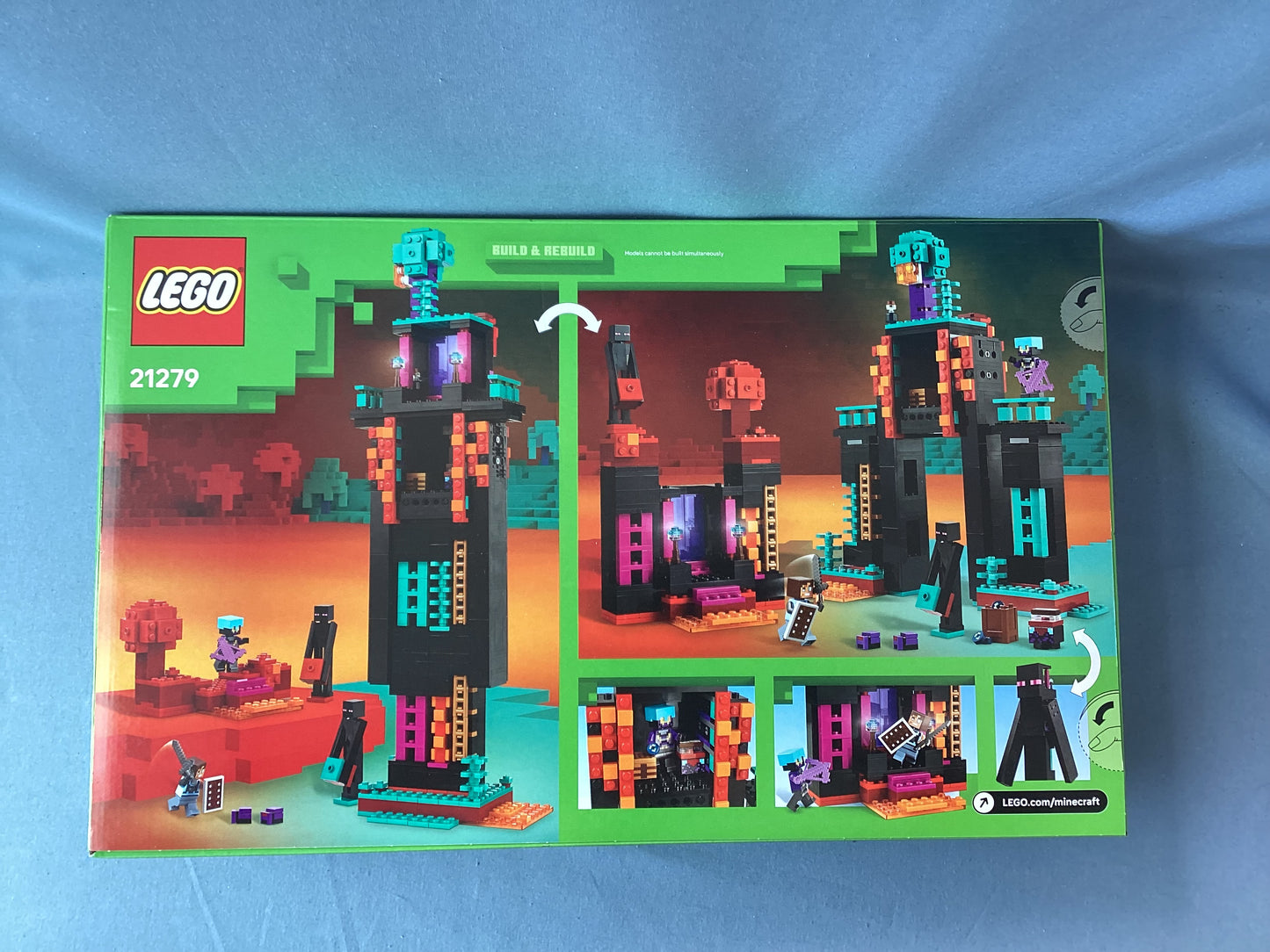 LEGO. Minecraft. The Enderman Tower. 21279