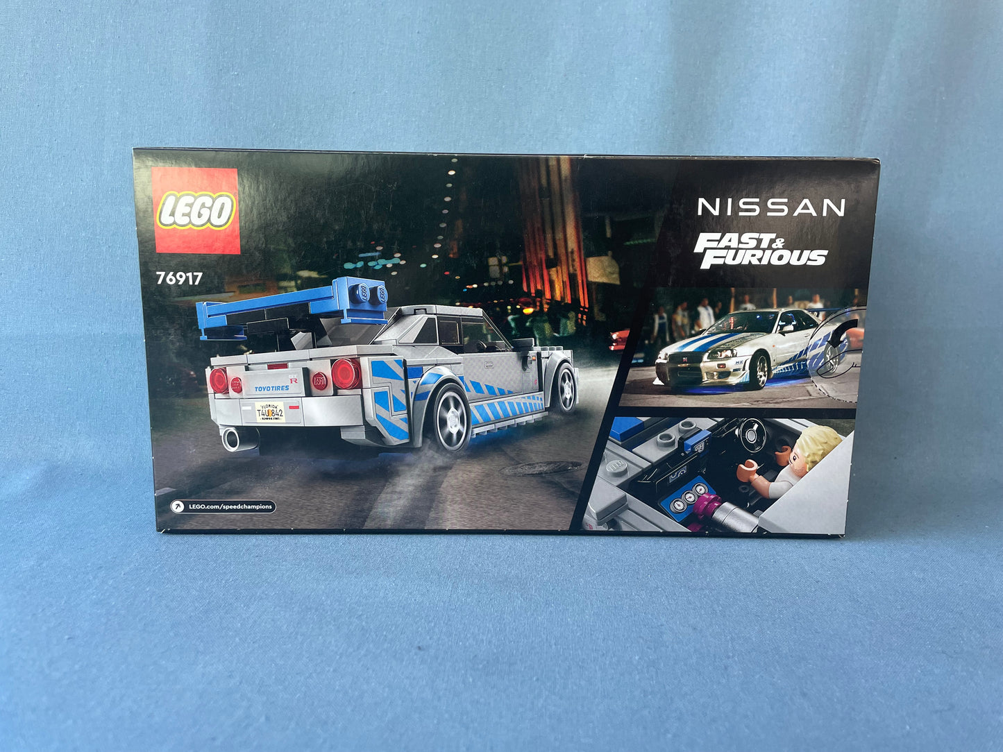 LEGO Speed Champions. 2 Fast 2 Furious Nissan Skyline GT-R (R34). 76917