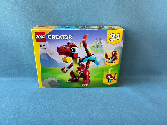 LEGO. Creator. 3in1. Red Dragon. 31145.