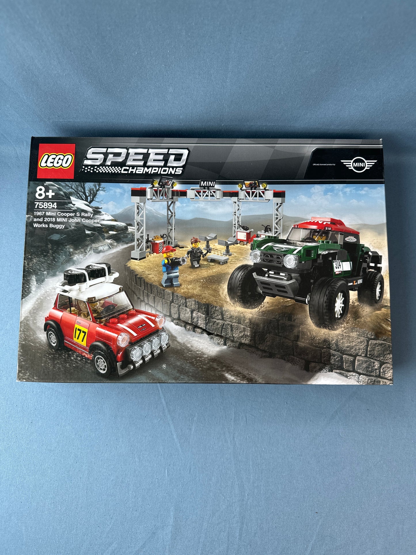 LEGO Speed Champion. 1967 Mini Cooper S Rally & 2018 MINI John Cooper Works Buggy. 75894