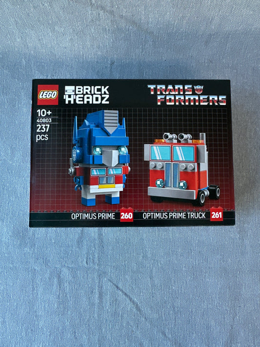 LEGO Brick Headz. Optimus Prime Robot & Vehicle. 40803