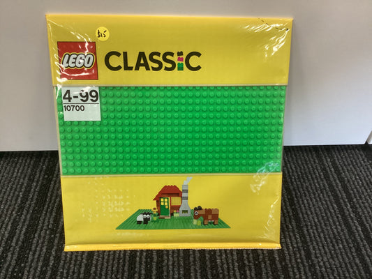 LEGO. Baseplate 32x32. Bright Green. 10700