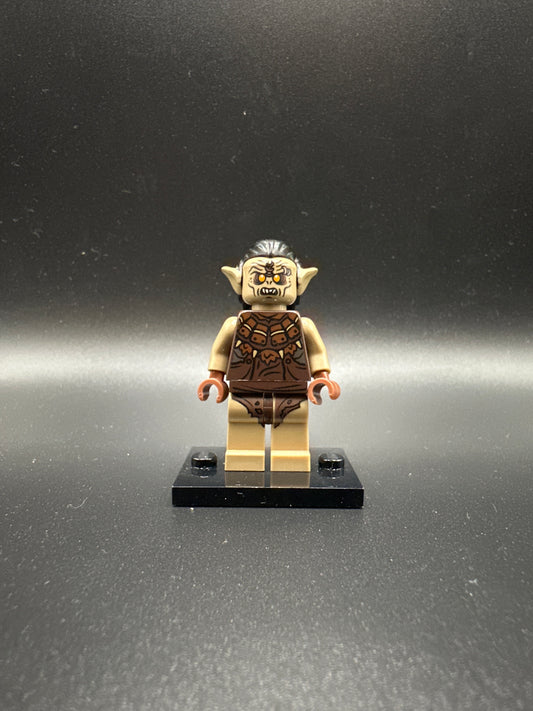 LEGO Lord of the Rings minifigure. Mordor orc - dark tan. lor023