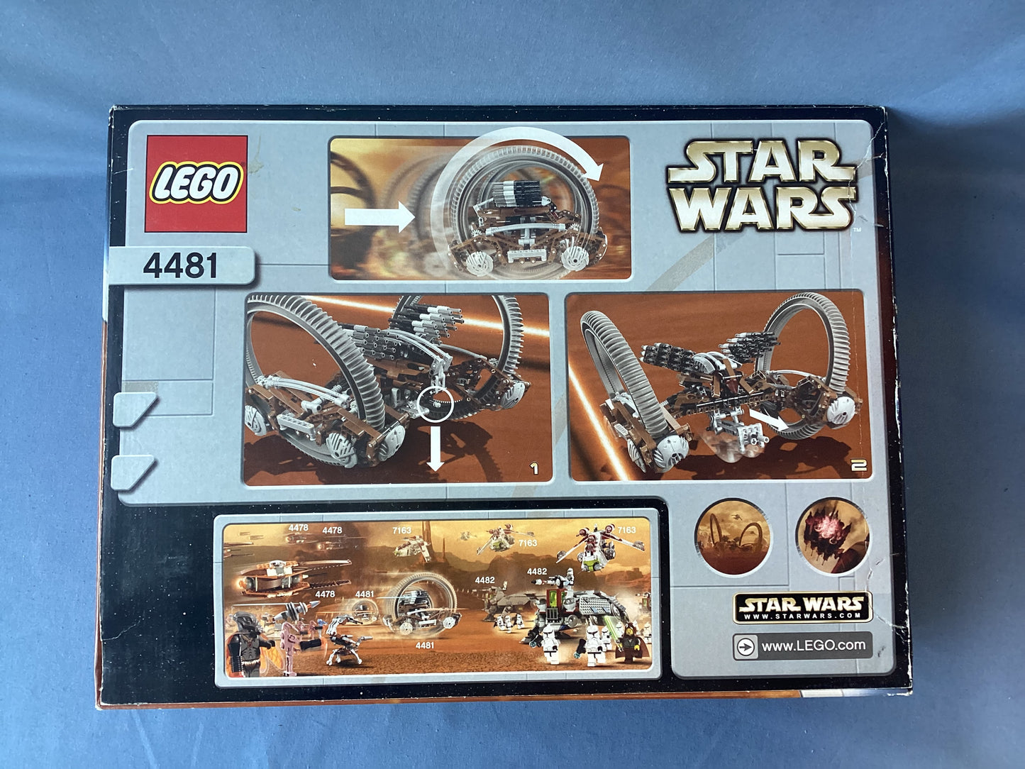 LEGO Star Wars. Hailfire Droid. 4481
