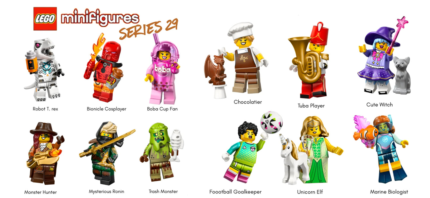 LEGO Collectable Minifigure Series. Series 29. 71052