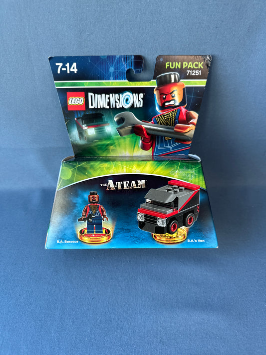 LEGO Dimensions. Fun Pack - The A Team (B.A Baracus and B.A’s Van). 71251