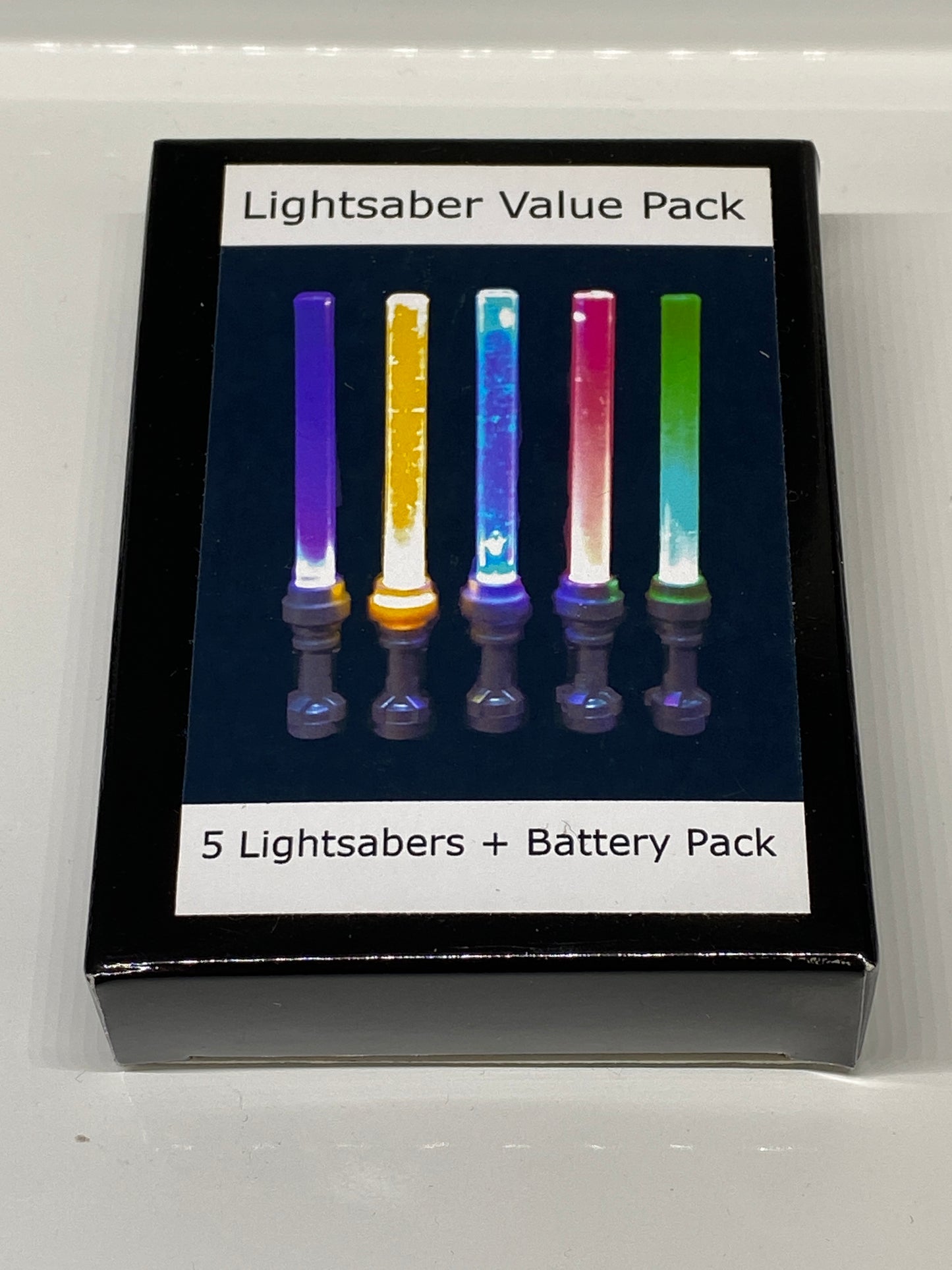 Lightsaber Light Kit. 5 pack with battery pack. New