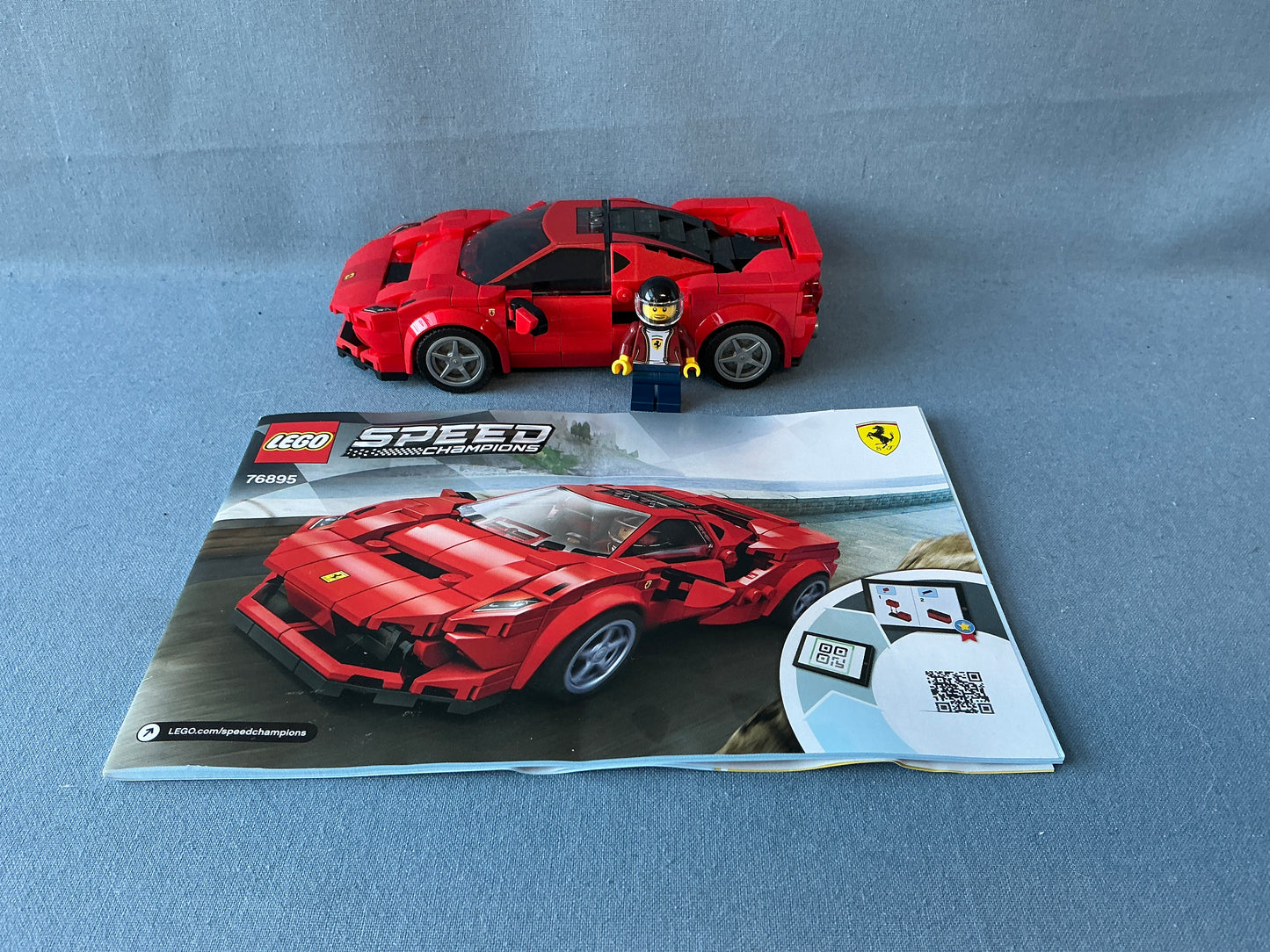 LEGO Speed Champions. Ferrari F8 Tributo. 76895. Used